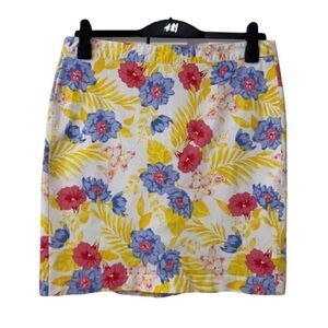 Old Navy Floral Mini Skirt - Yellow, Blue, Pink